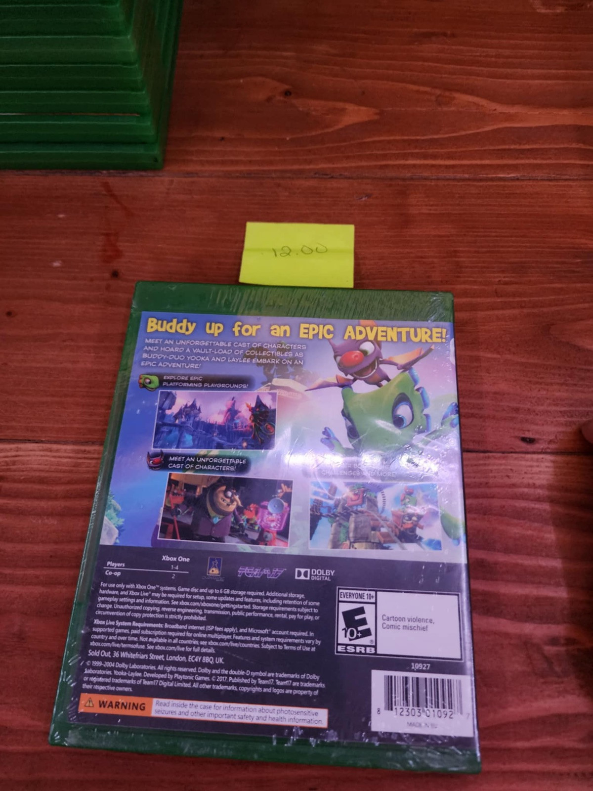 Yooka-Laylee (Microsoft Xbox One, 2017) New Still Sealed