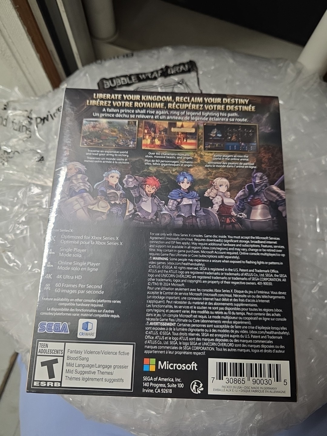 Unicorn Overlord Collector’s Edition (Monarch Edition) – Xbox Series S/X