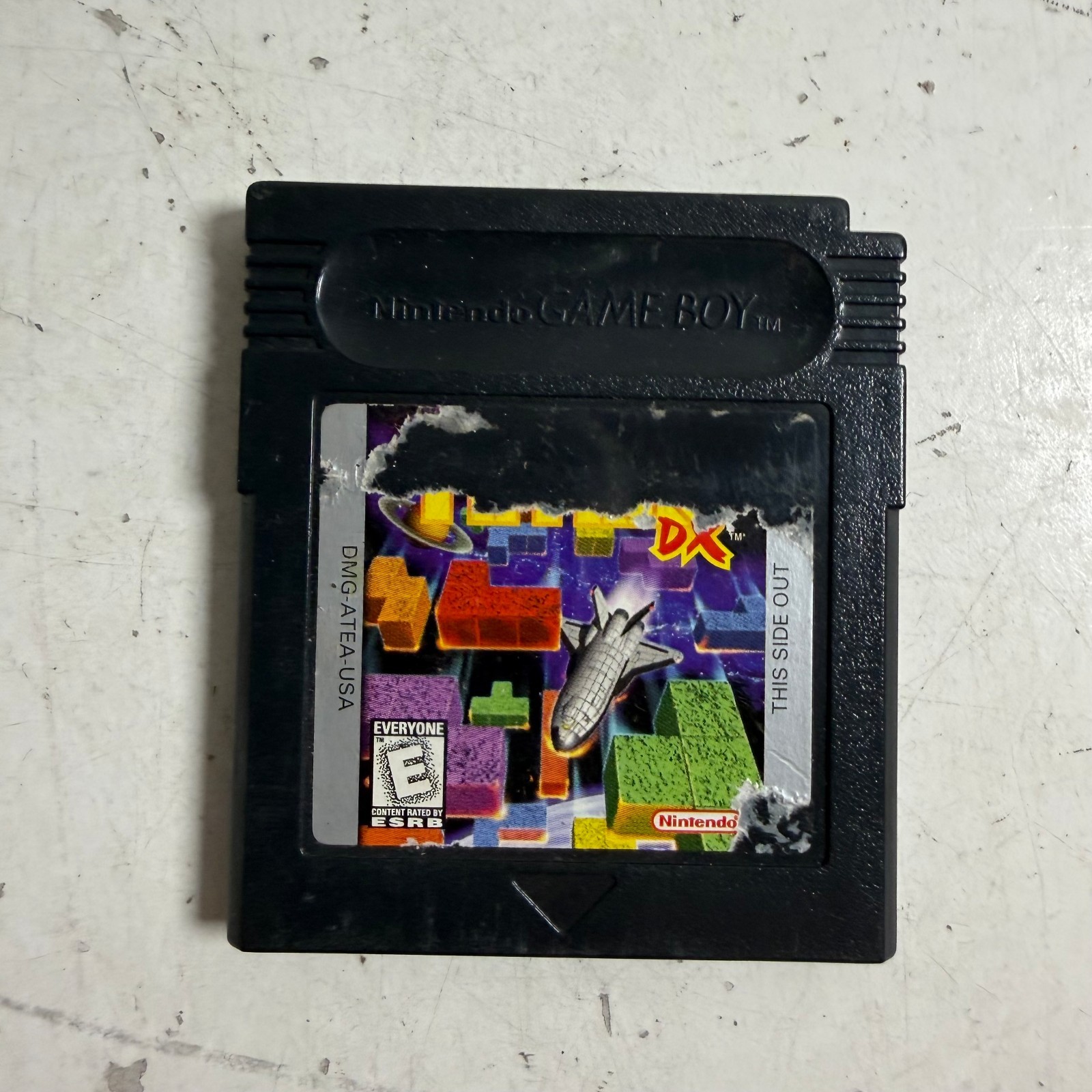 Tetris DX (Nintendo Game Boy, 1998) Strategy Puzzle Video Game Cartridge