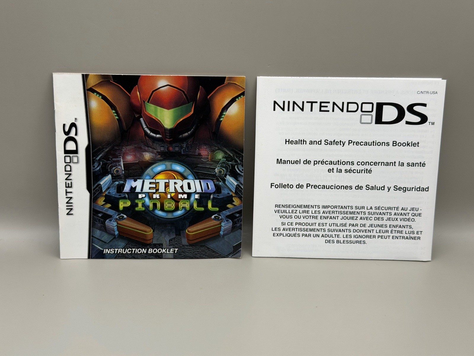 Metroid Prime: Pinball (Nintendo DS, 2005) CIB – Complete w/Rumble Pak – Clean!