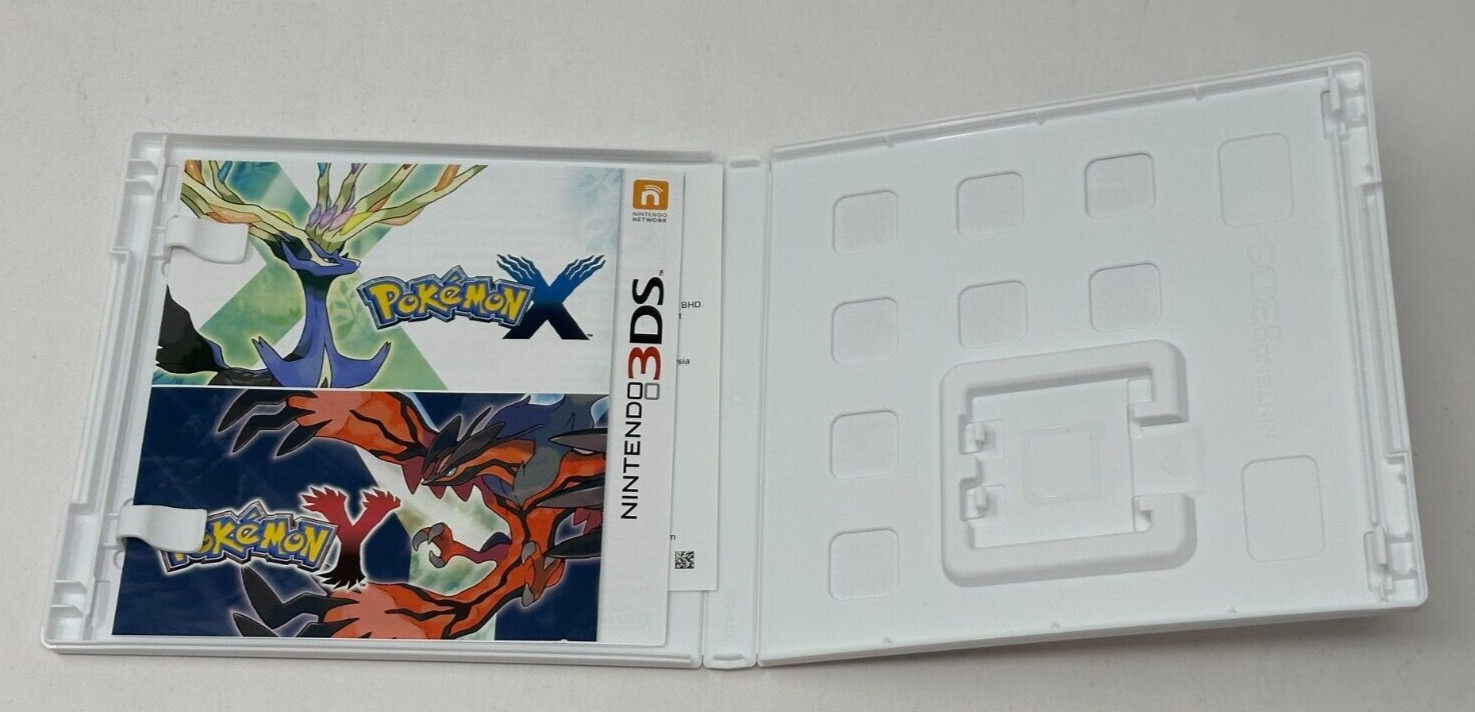 Case and Manual Only NO GAME Pokemon Y Version World Edition 3DS Authentic
