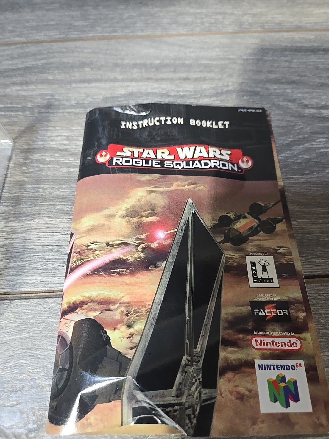 Star Wars: Rogue Squadron (64, 1998) CIB 🌟 [GREAT BOX] – Complete In Box