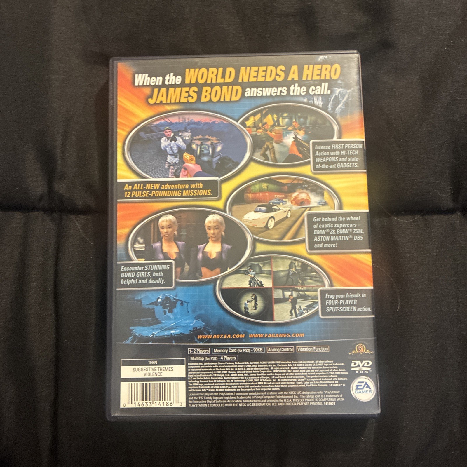 James Bond 007 CIB Bundle Lot – PlayStation 2 & 3