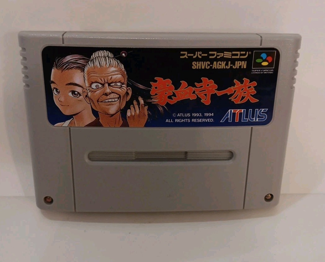 Nintendo Super Famicom Gouketsuji Ichizoku “Power Instinct” US SELLER Tested