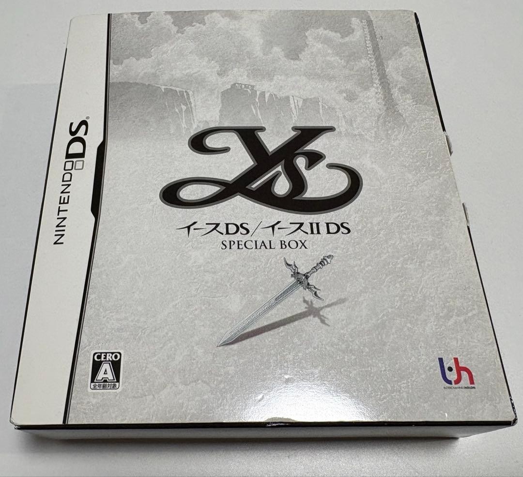 Ys DS & Ys II DS Special Box Limited Edition Complete CIB Nintendo DS Japan