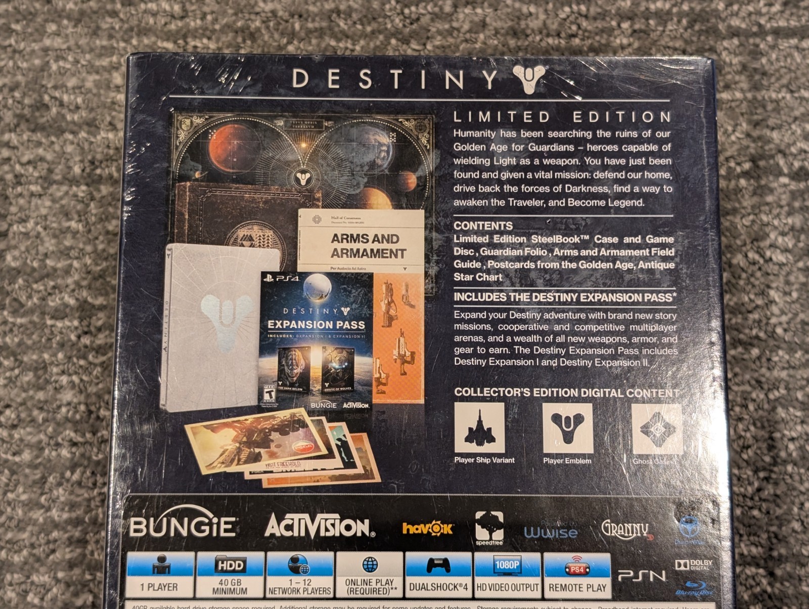 Destiny Limited Edition (Sony PlayStation 4, 2014) – Brand new, Sealed