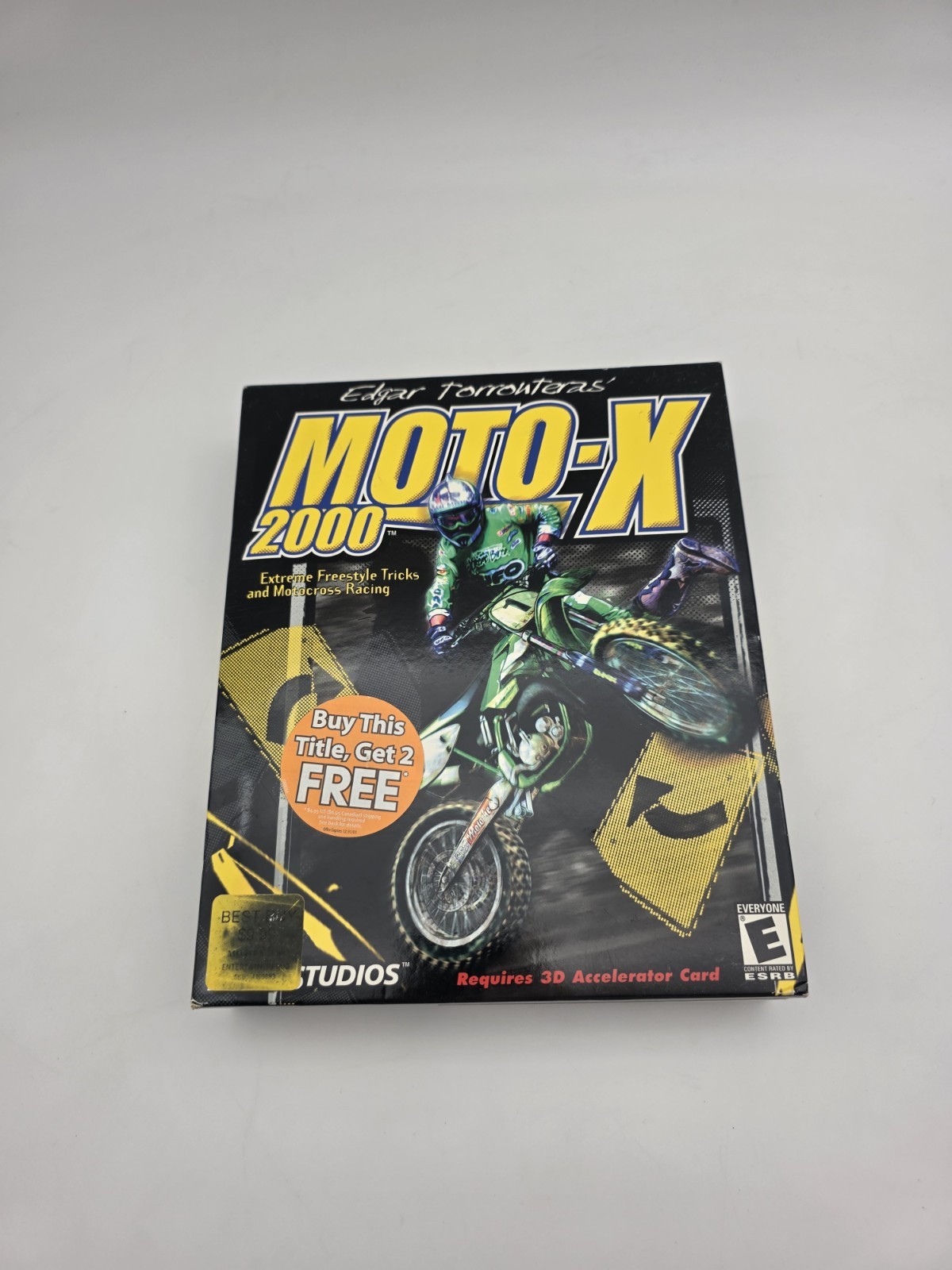 Edgar Torronteras’ Moto-X – (PC Big Box, 2000) – New Sealed