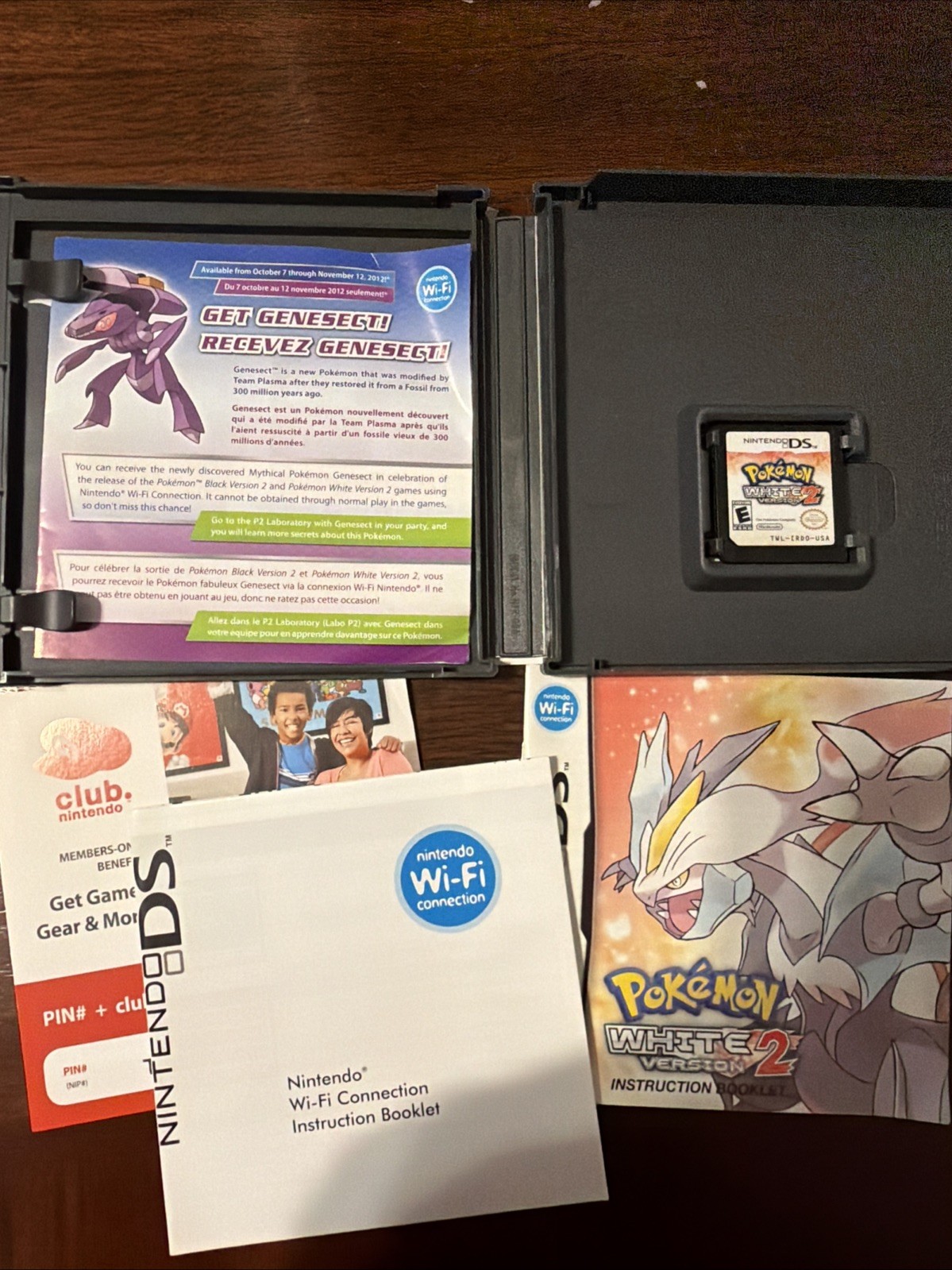 Authentic Pokemon White 2 Version – Nintendo DS CIB -READ DESC SOLD AS IS
