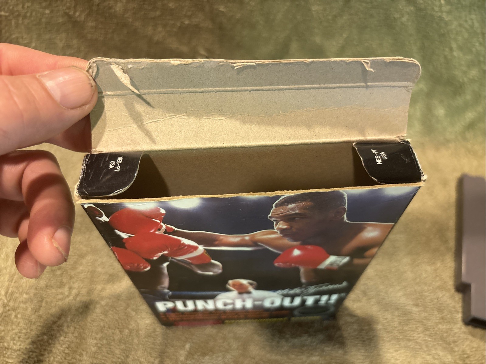 NES Nintendo Mike Tyson’s Punch-Out CIB Box Manual Authentic