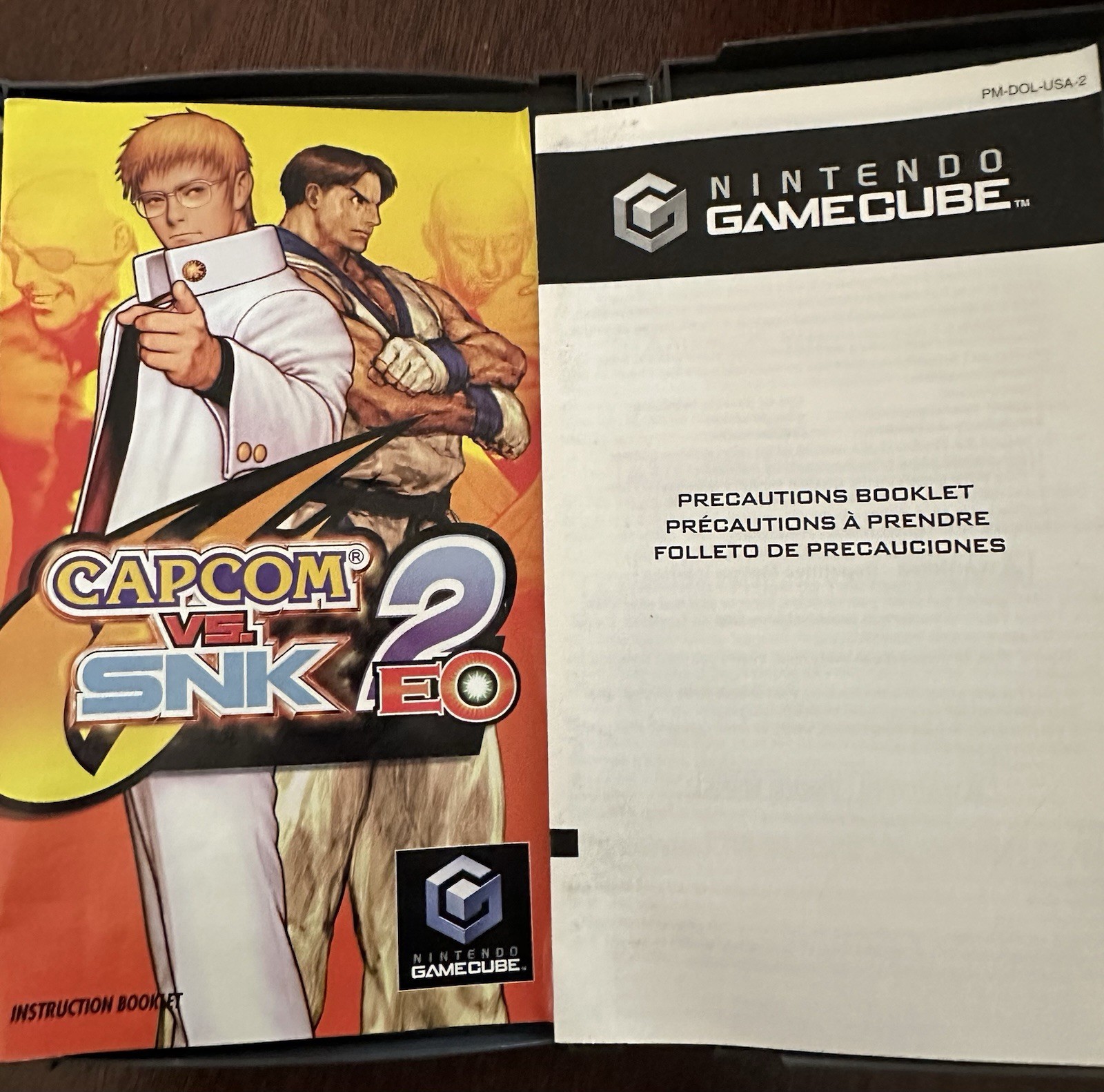 Capcom vs. SNK 2: EO (Nintendo GameCube, 2002) Complete