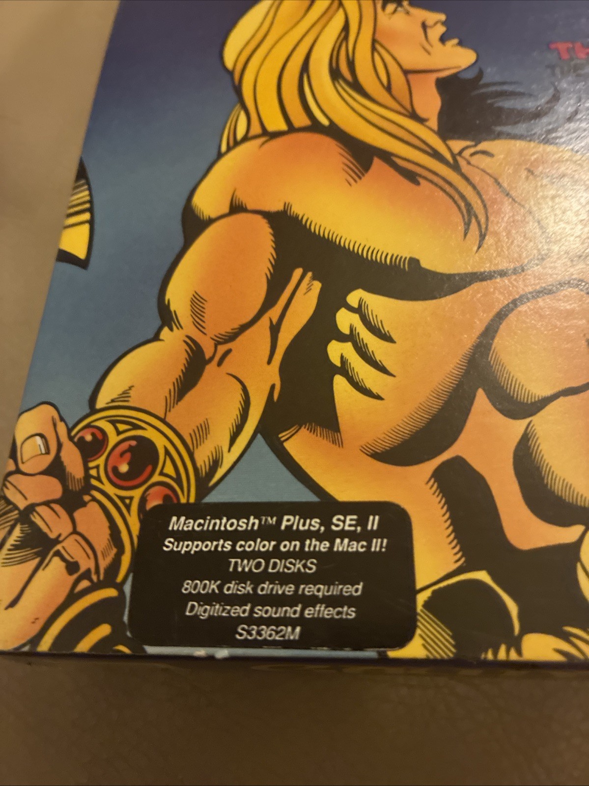 Gauntlet Macintosh Big Box – Mindscape 1988 – Rare, Vintage, CIB