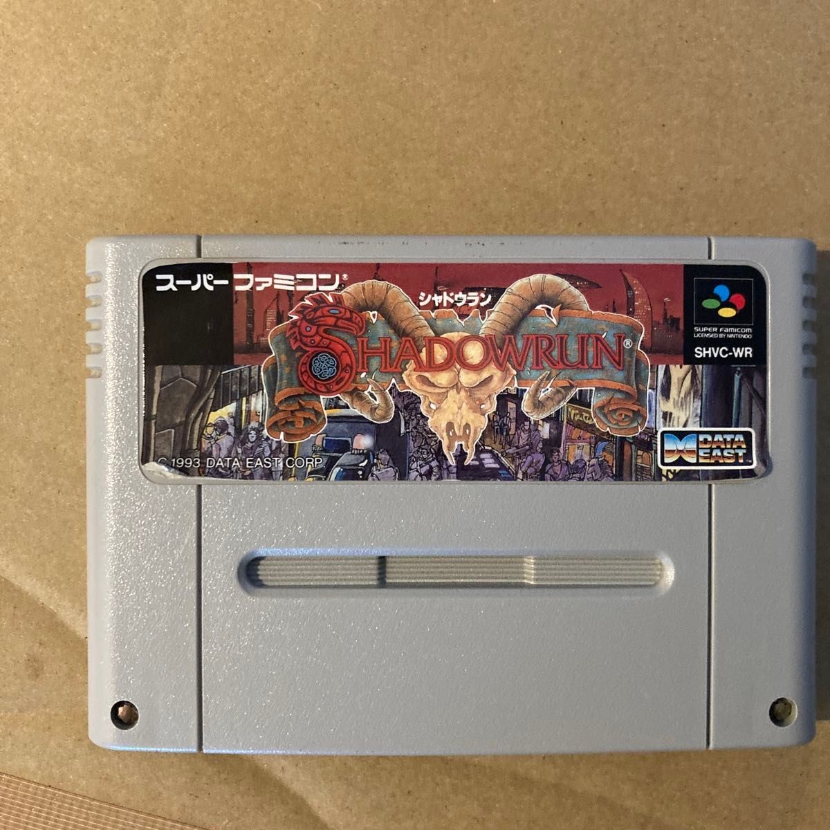 Shadowrun Super Famicom SFC Japan Game Cartridge RPG Data East NTSC-J Authentic
