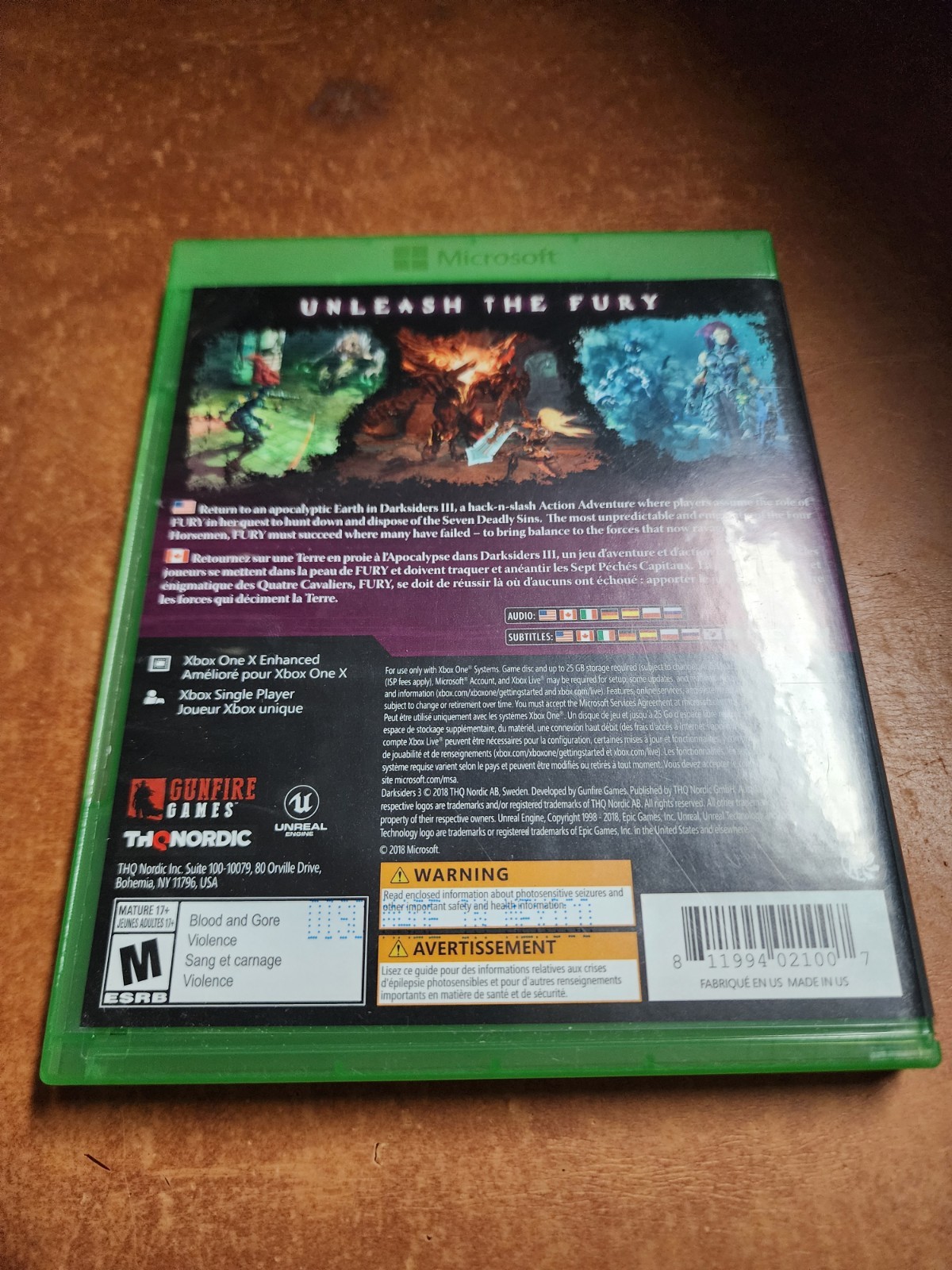 Darksiders III Xbox One Collection W/ Books, Soundtrack, Game Disc & More