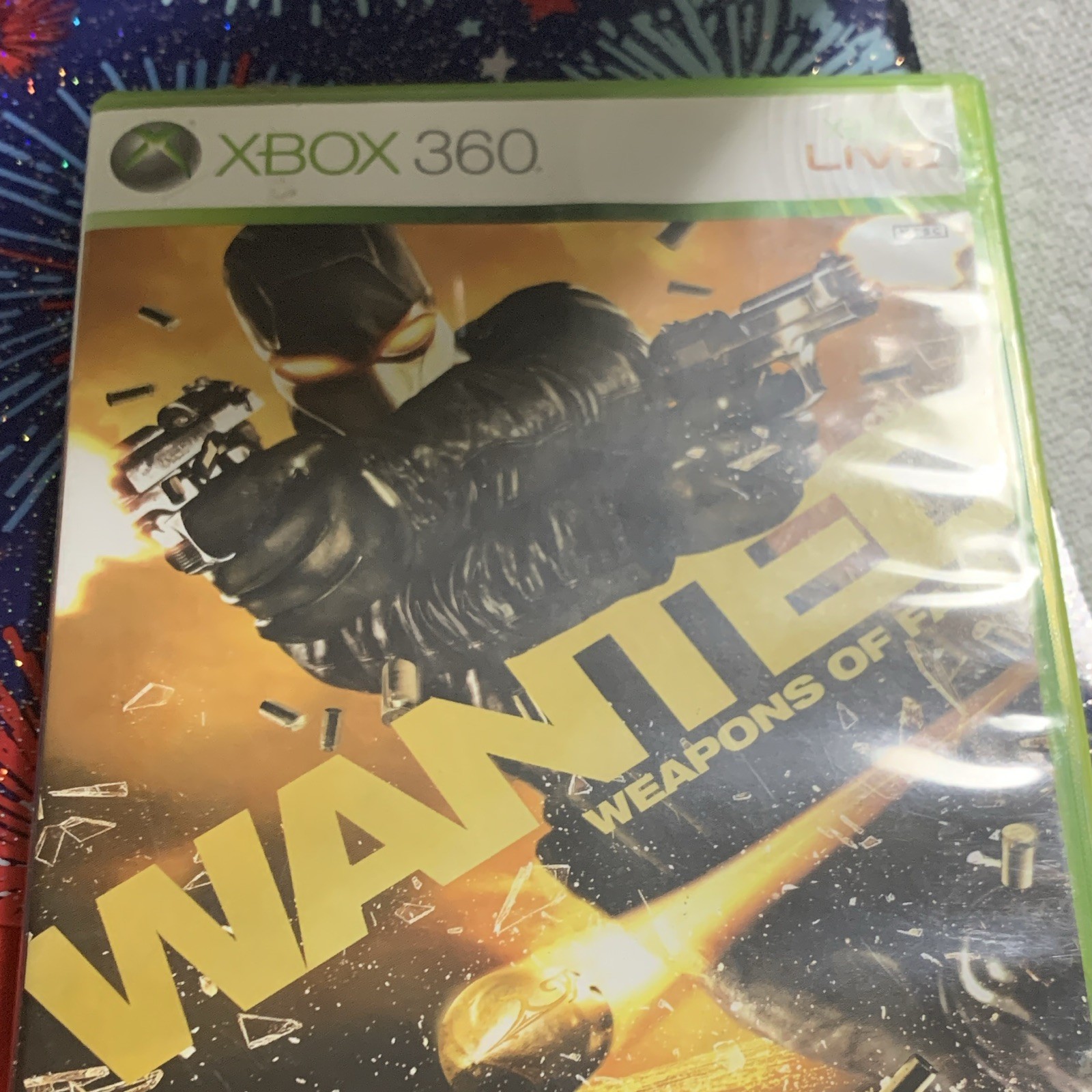 WB Games Wanted: Weapons of Fate Xbox 360 Disc w/ Case & Manual (M) 2009