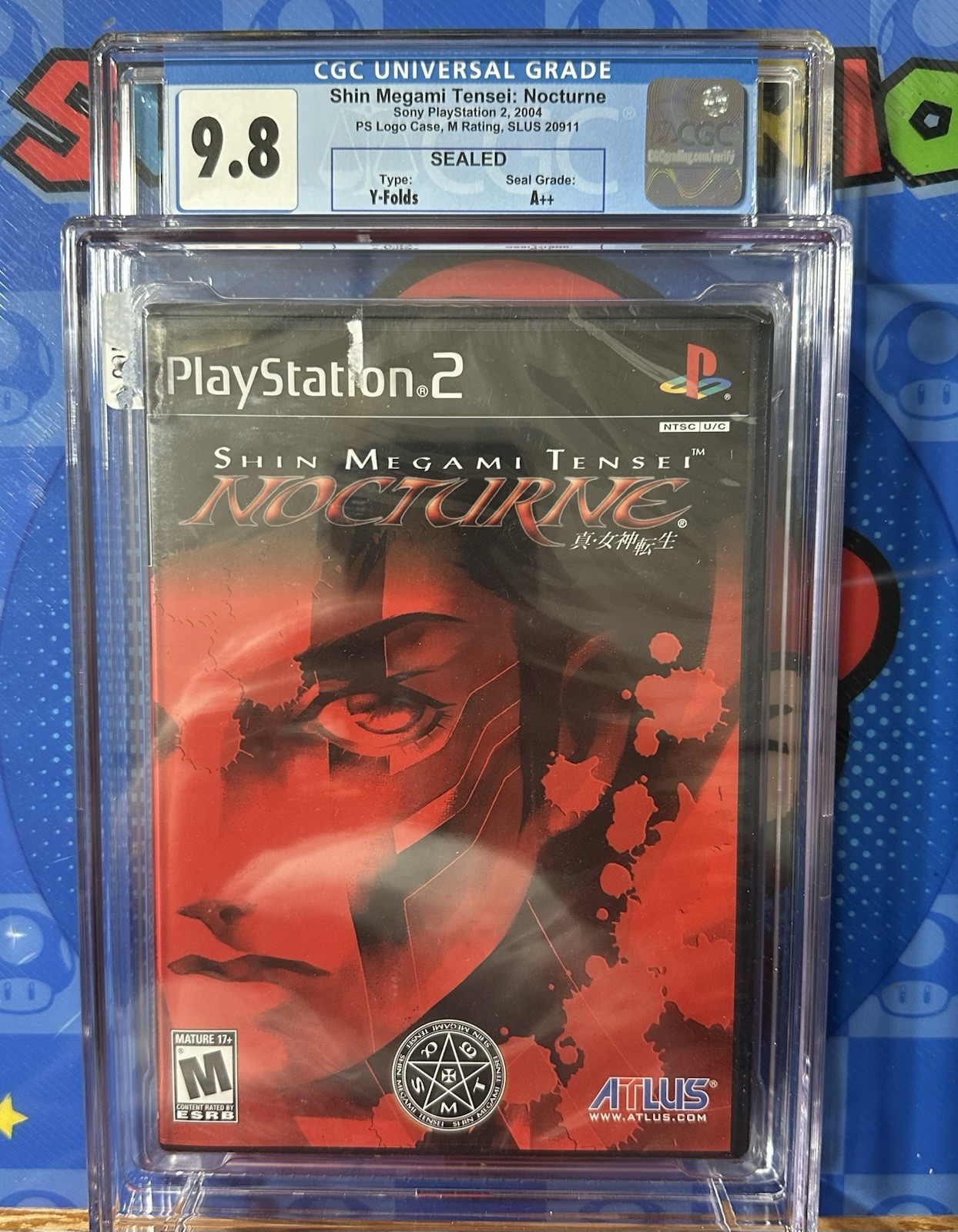 Shin Megami Tensei: Nocturne PS2 2004 New & Sealed Graded CGC 9.9 A++