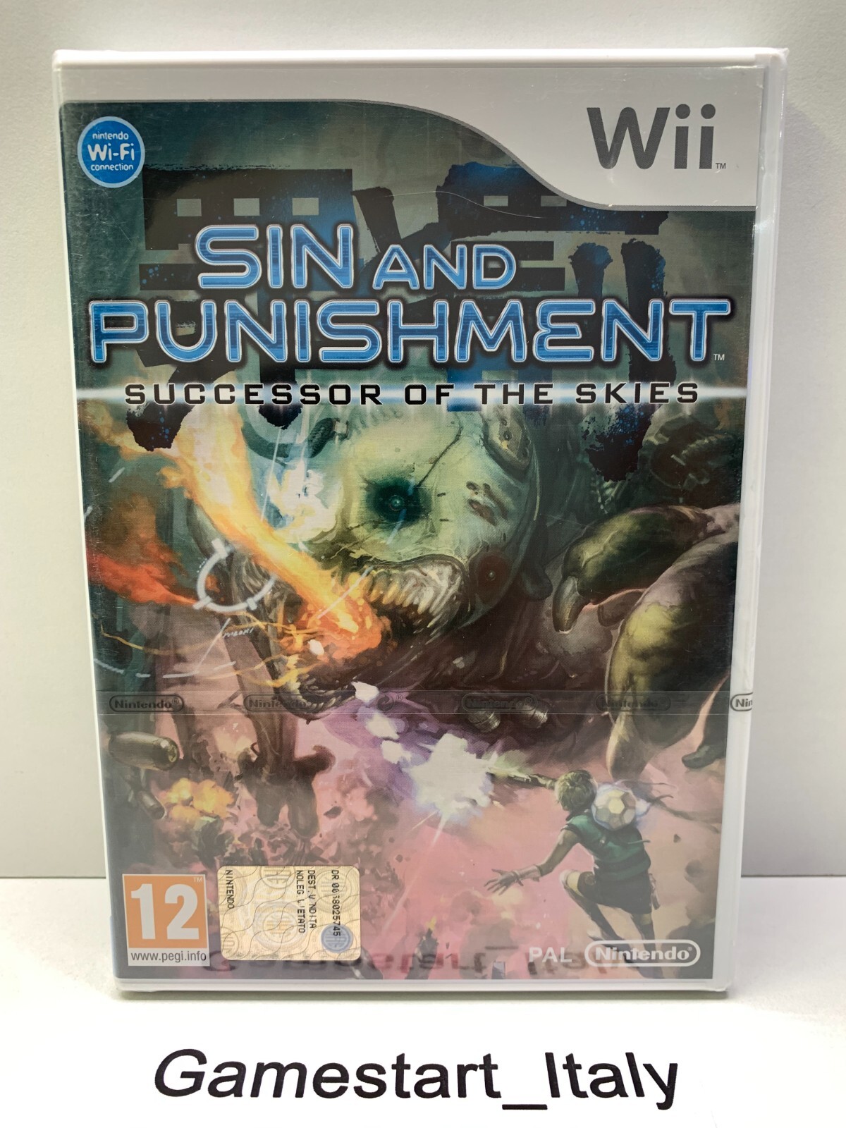 SIN AND PUNISHMENT SUCCESSOR OF THE SKIES – NINTENDO WII – NEW SEALED PAL
