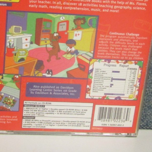 Jump Start 1st Grade PC Ages 5-7