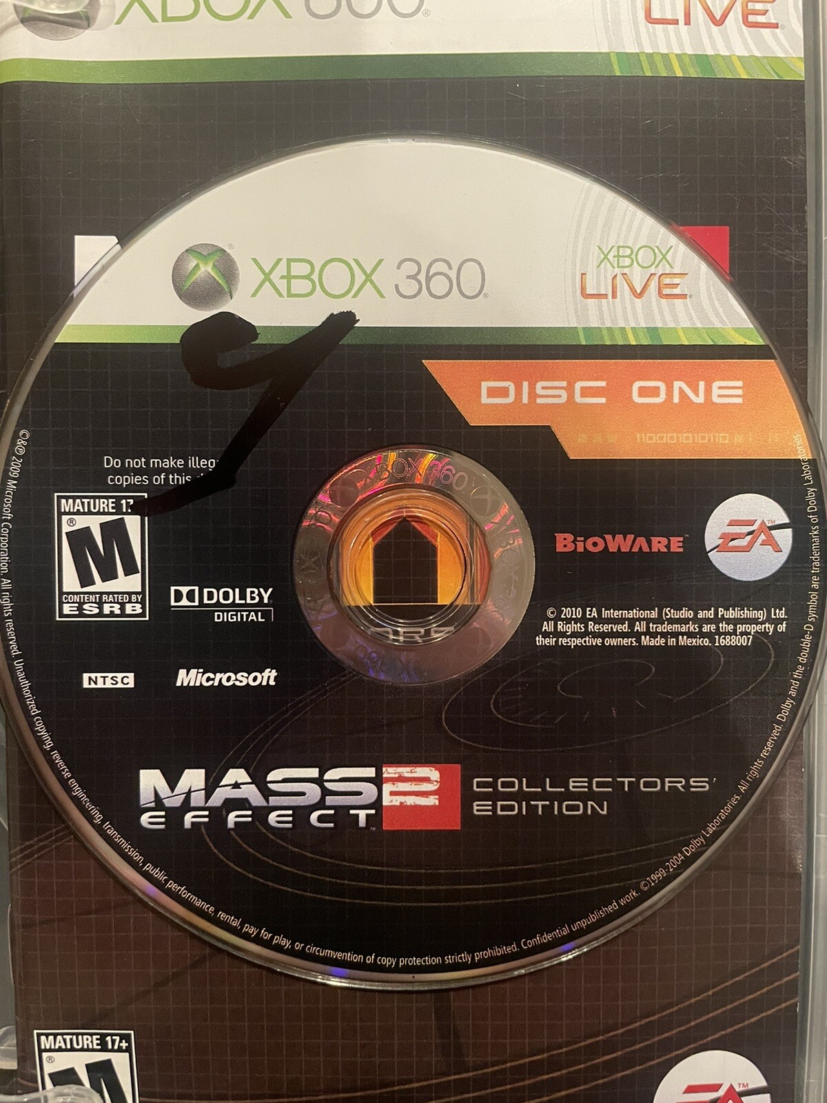 Mass Effect 2 — Collector’s Edition; CIB (Microsoft Xbox 360, 2010)