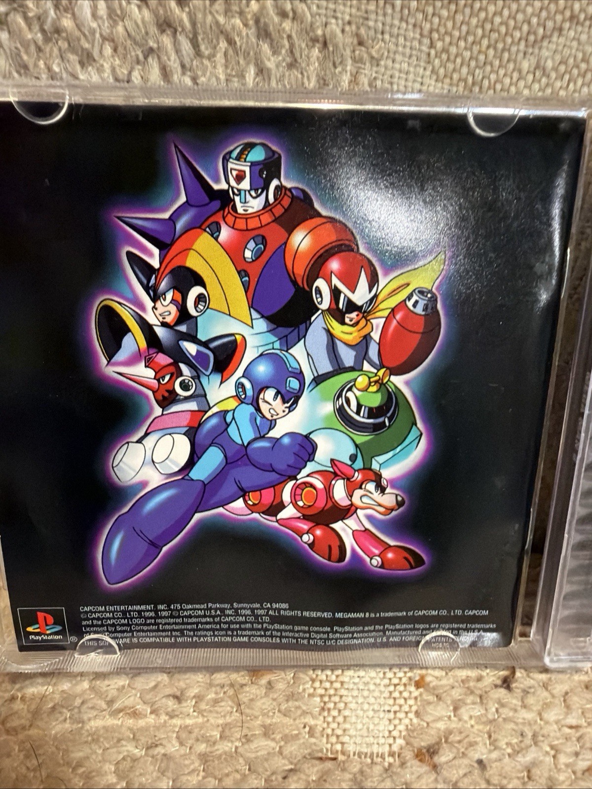 Mega Man 8 Anniversary Edition Sony PlayStation 1, 2000, W/Box & Manual /Tested