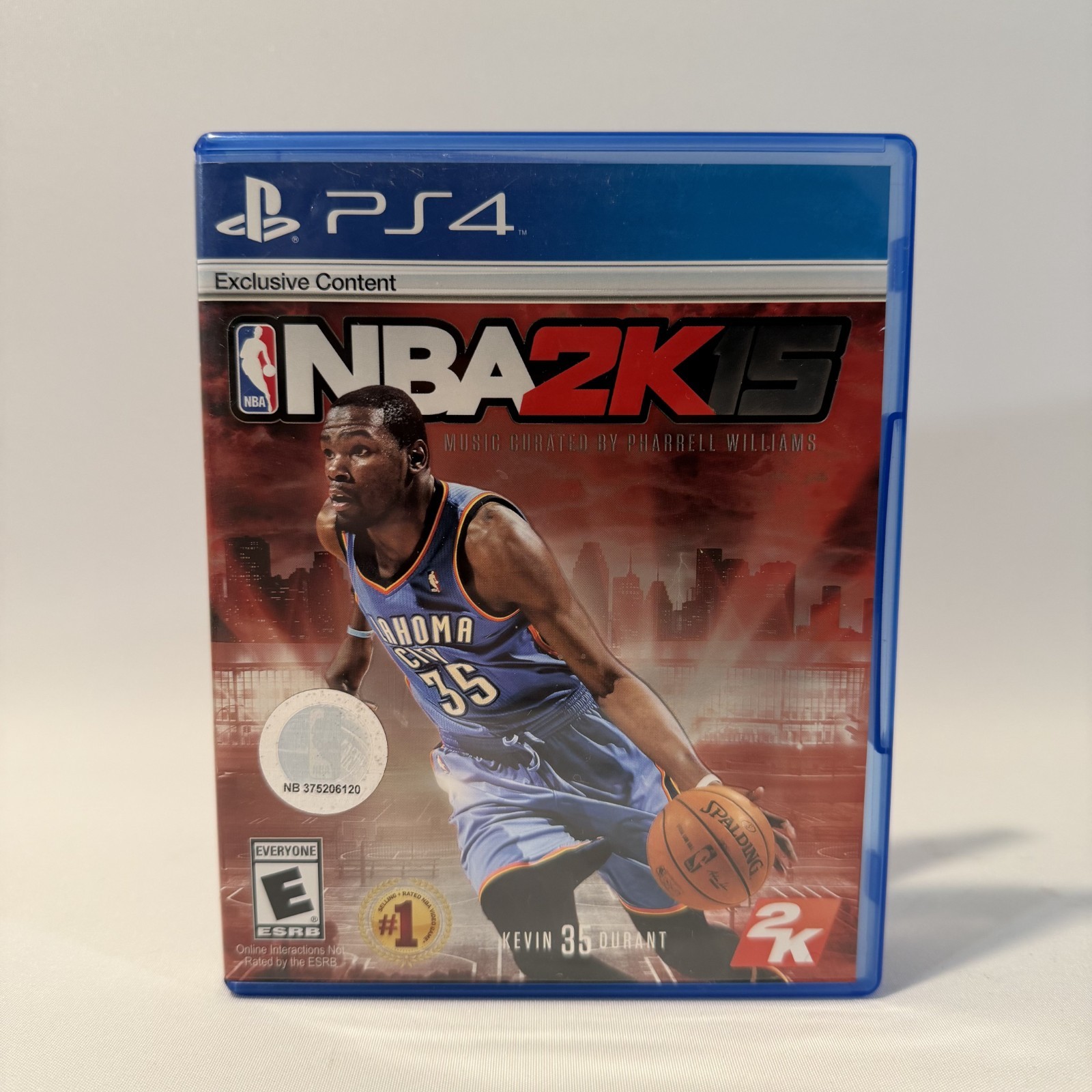 NBA 2K15 PS4 Sony 2K Sports Basketball Simulation Video Game CIB Complete