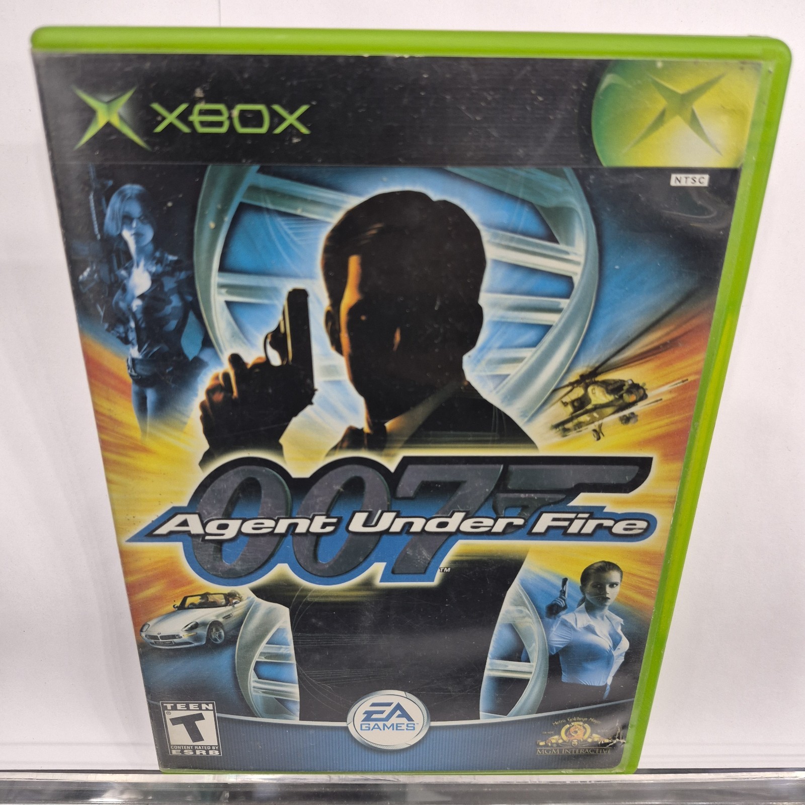 James Bond 007 in Agent Under Fire (Microsoft Xbox, 2002) With Manual