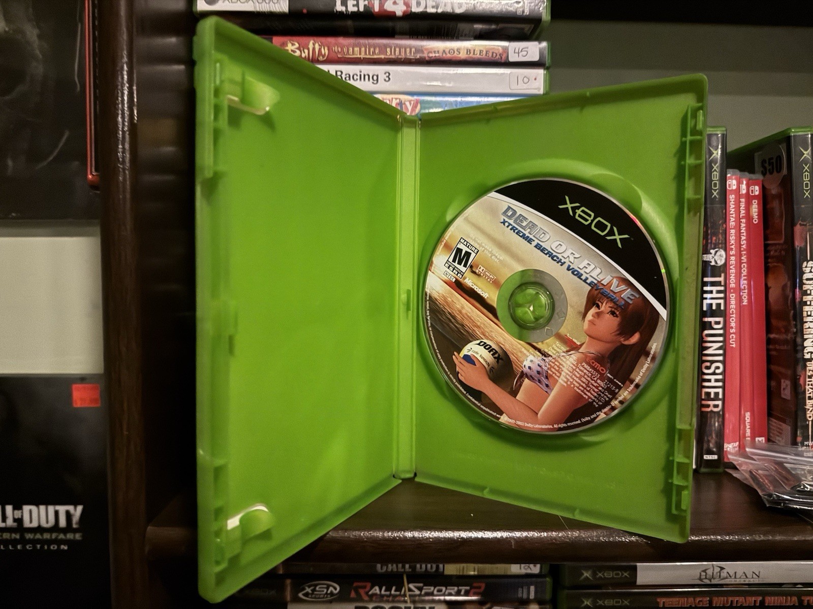 Dead or Alive Xtreme Beach Volleyball 2003 XBOX Tecmo Mature Used No Manual