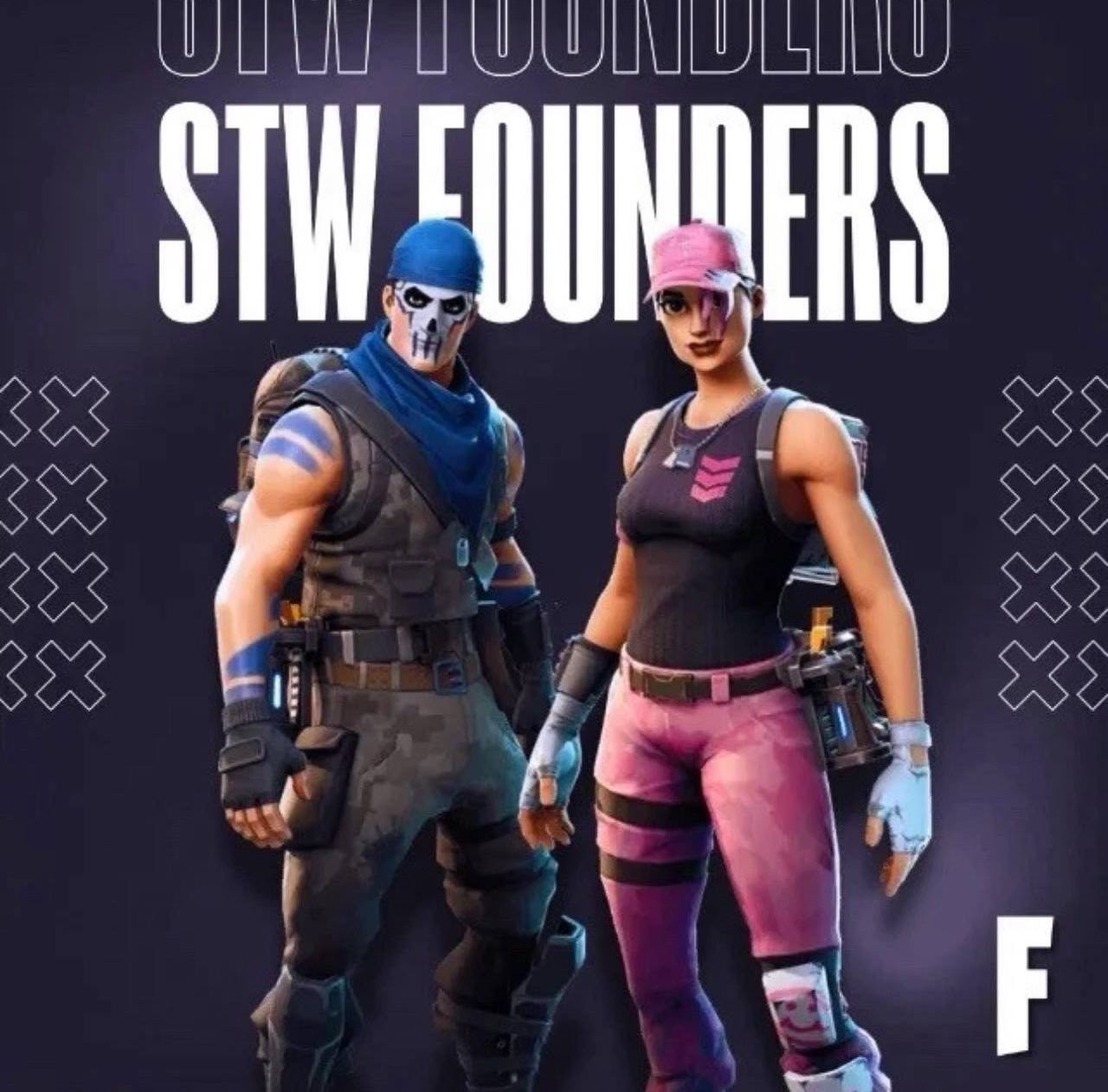Fortnite Founder’s Pack Save the World READ SLIDES