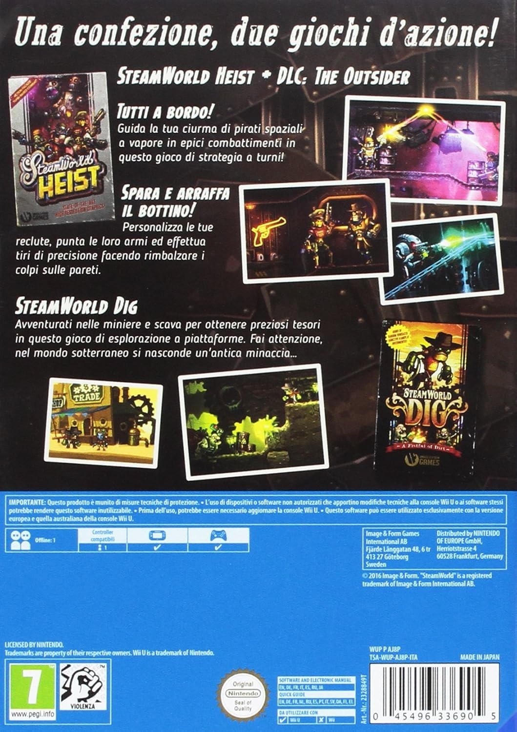 SteamWorld Collection eShop Select Juego para Consola Nintendo WiU