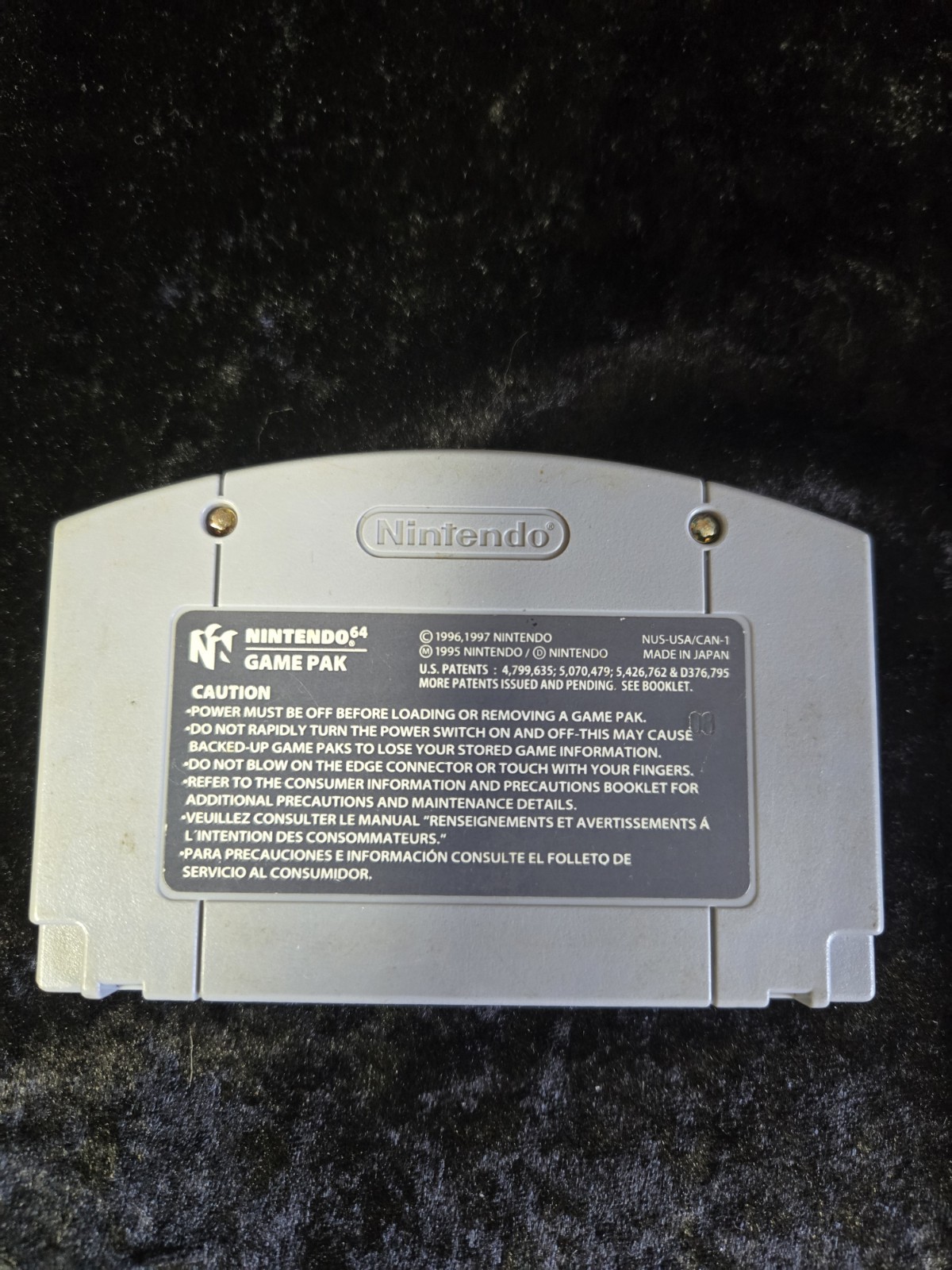 Excitebike 64 Nintendo 64 2000 Authentic OEM Cartridge Only Rated E Nus-006USA