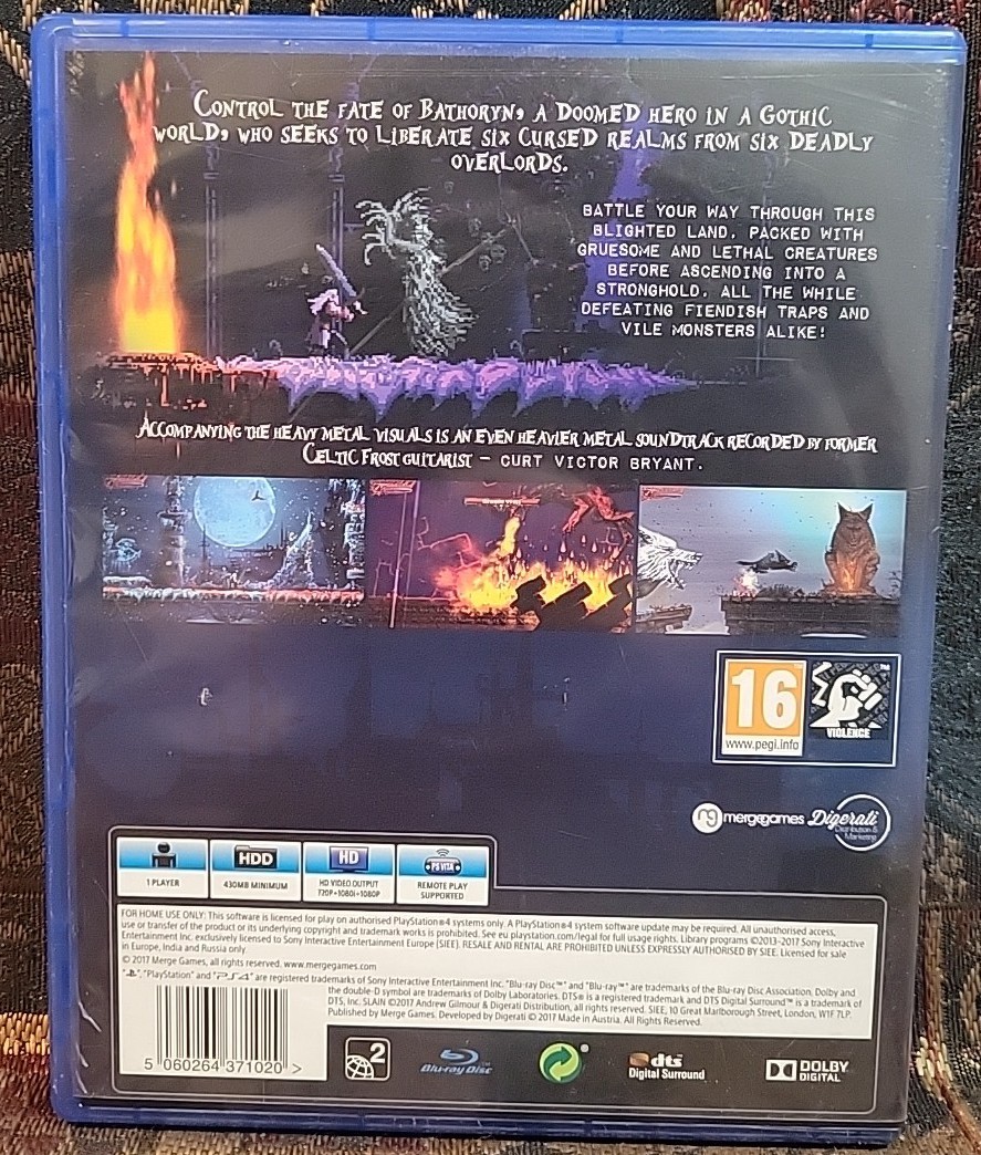 Slain Back From Hell Playstation 4 PS4 – Region Free
