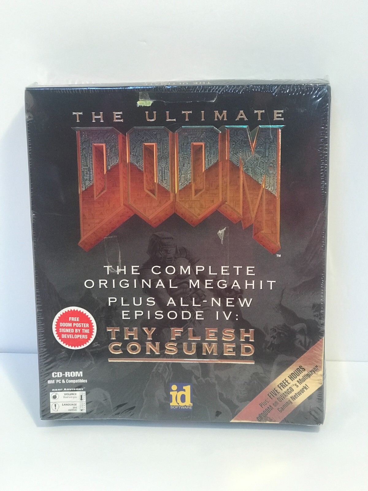 Ultimate Doom (PC, 1995) – The Original Big Box Release READ DESCRIPTION