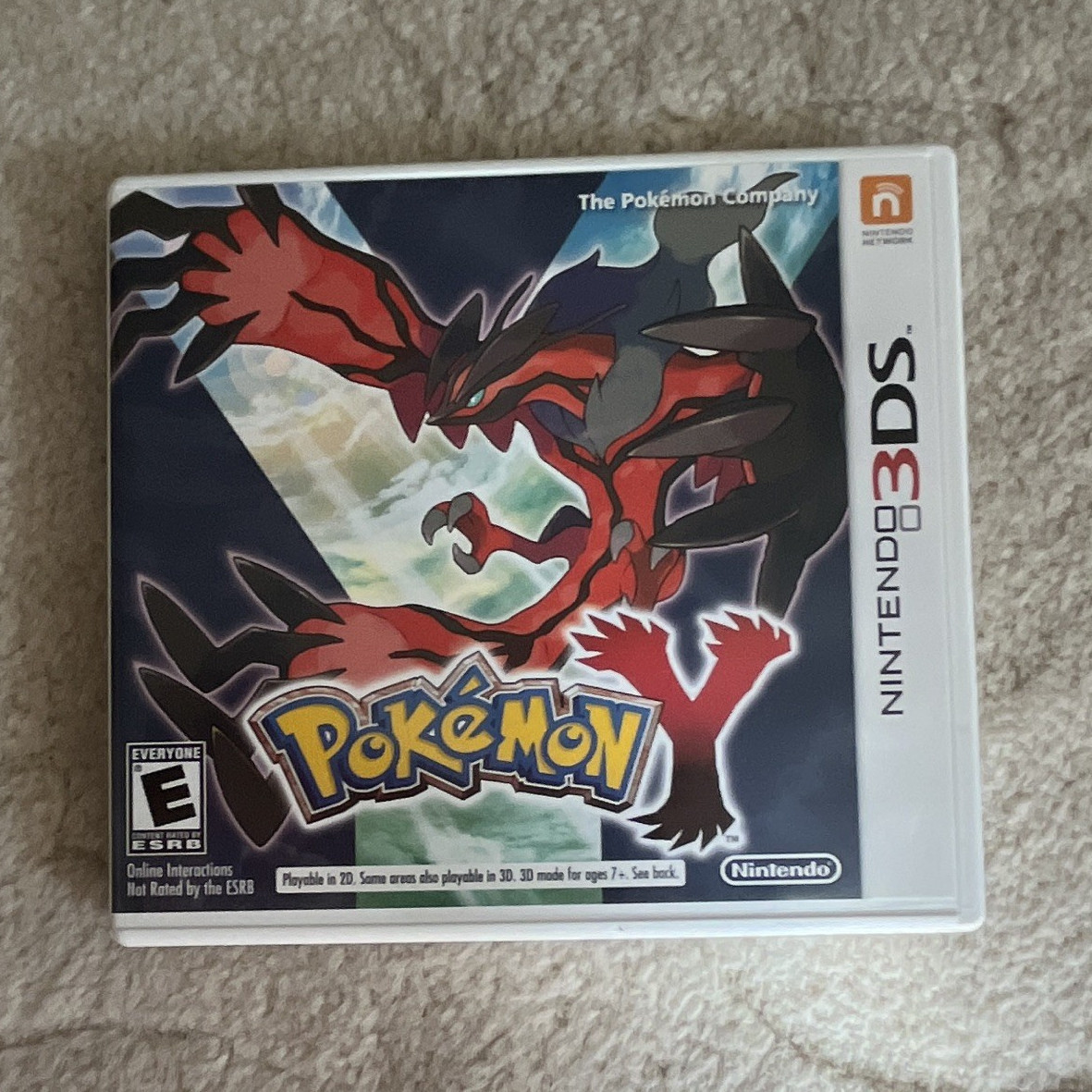 Nintendo Pokémon Y Nintendo 3DS E 2013 RPG NTSC-U/C Manual Included