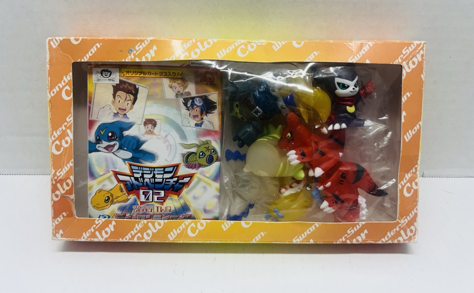 Digimon Adventure 02: D1 Tamers bundle WonderSwan Color Rare US Seller