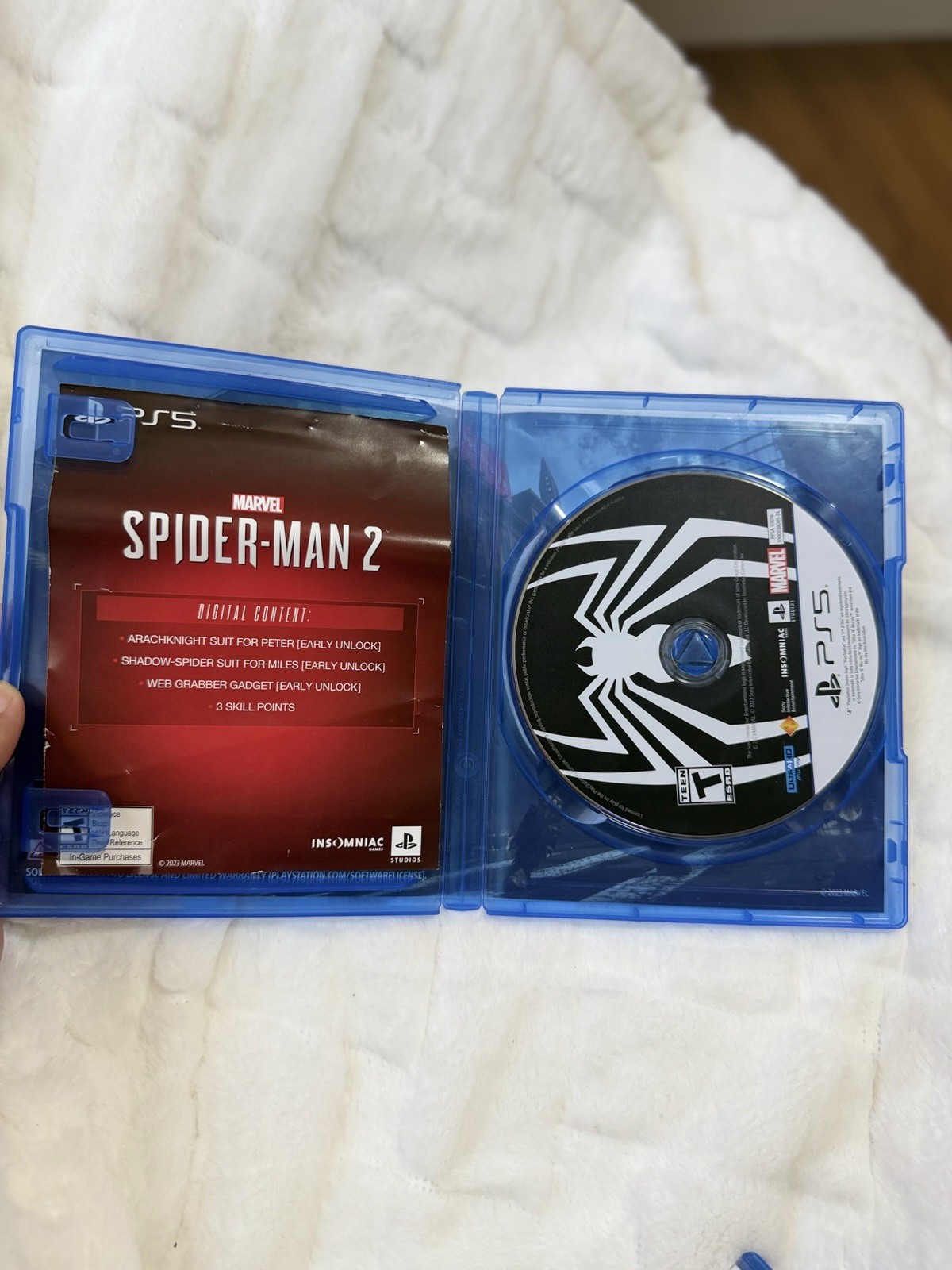 Marvel Spider-Man 2 Launch Edition PS5 Disc, Single Player Action Adventure