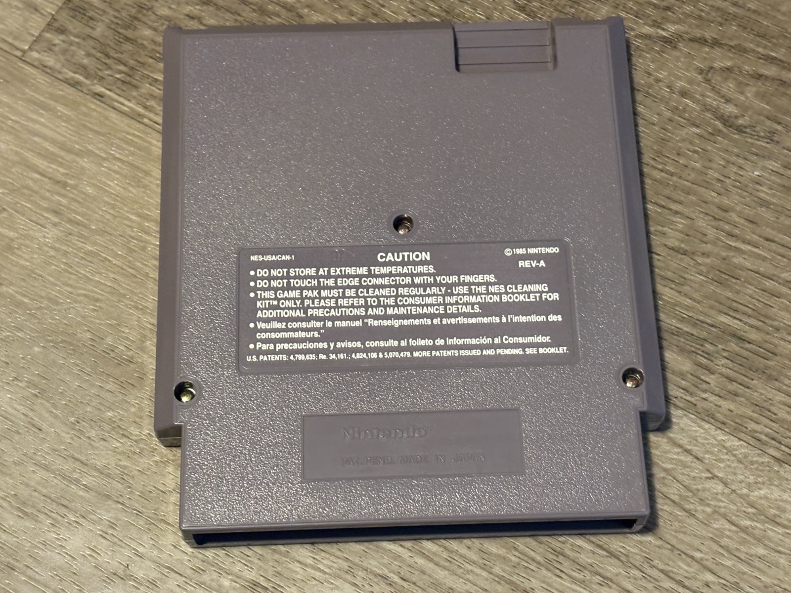 Pac-Man Namco Version Nintendo Nes Cleaned & Tested Authentic