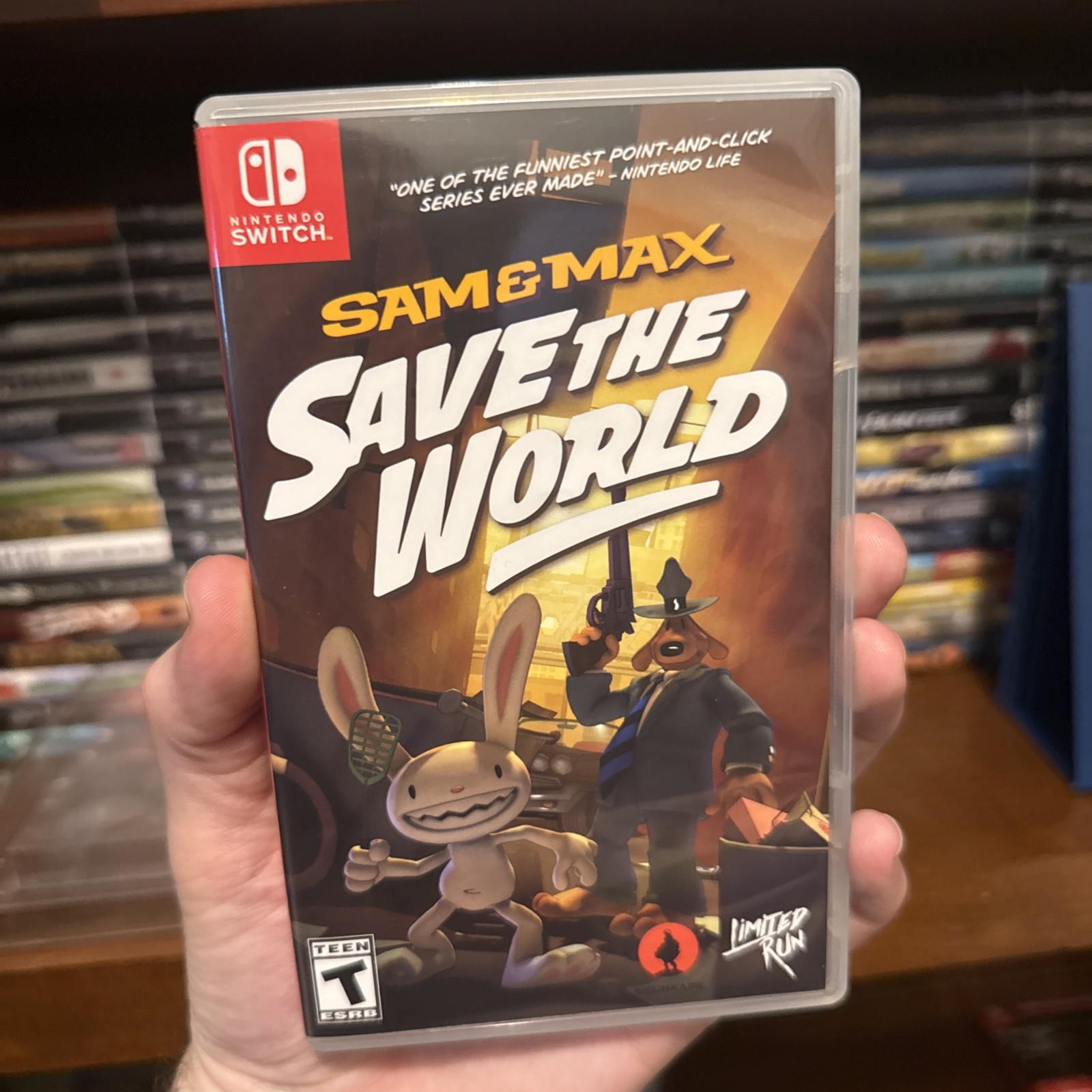 Sam & Max Save The World Nintendo Switch CIB Tested Limited Run