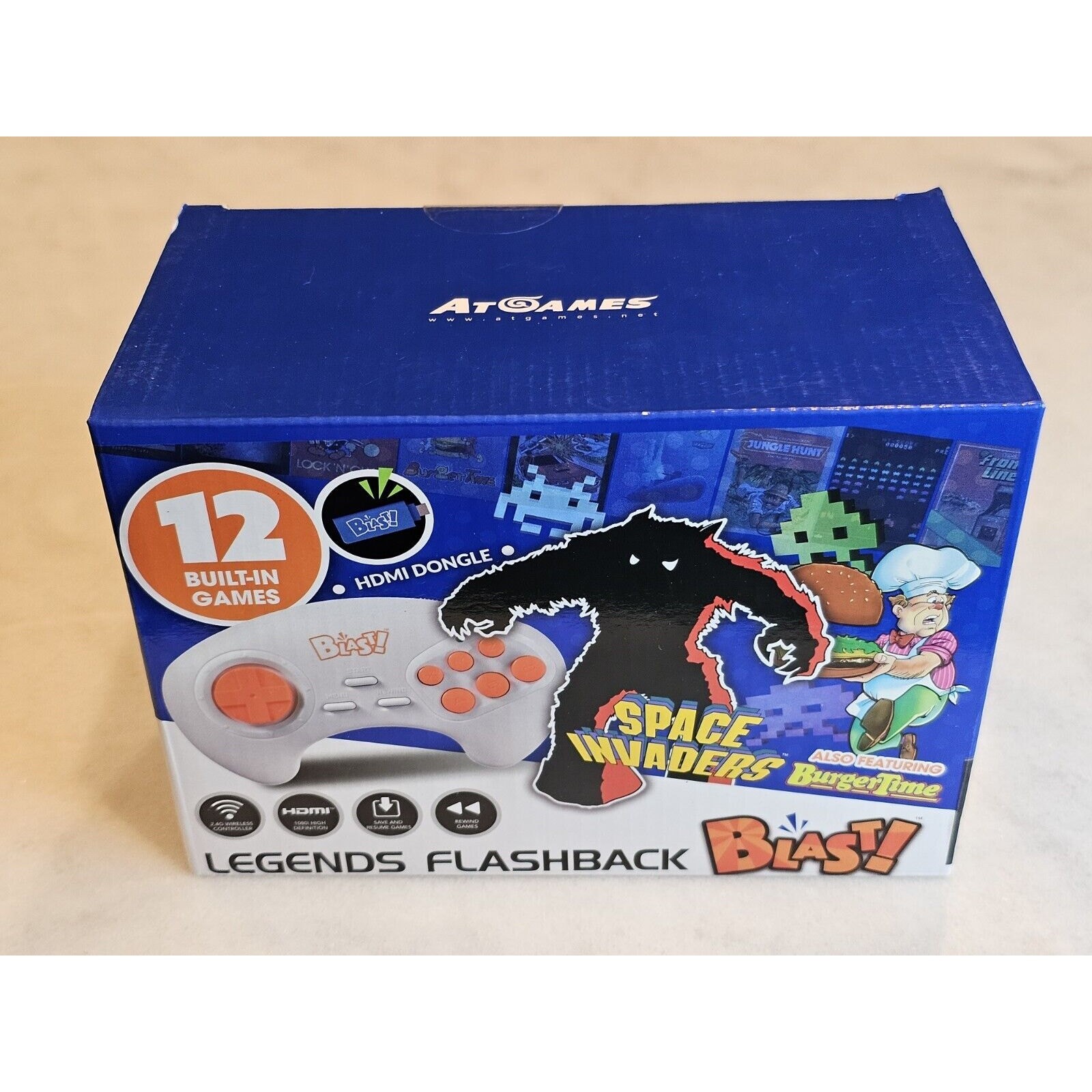 Sealed! Legends Flashback Blast! Legend Flashback BLAST! HDMI 12 Games Built-in