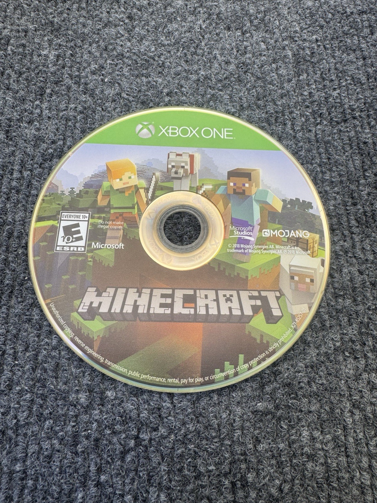 Minecraft [Xbox One Edition] (Microsoft Xbox One, 2014) TESTED