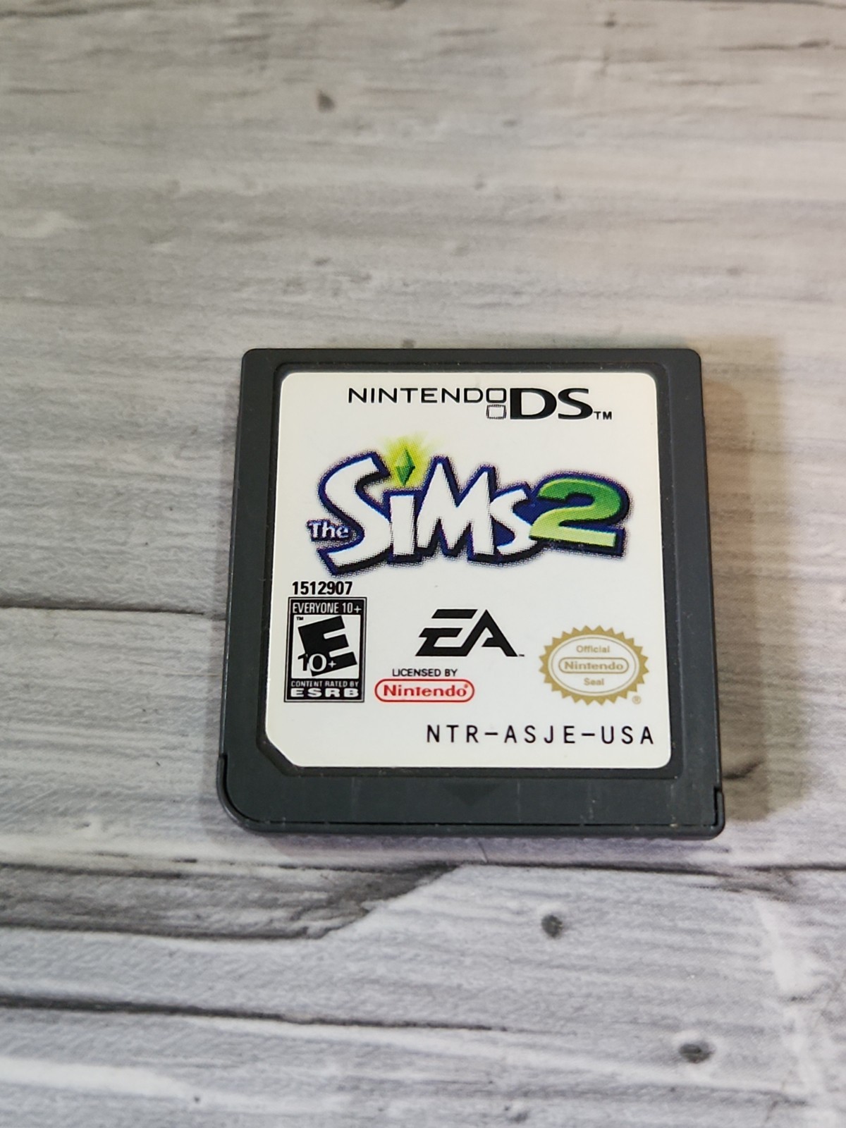 EA The Sims 2 Nintendo DS Cartridge E10+ Rated NTSC-U/C The Sims Series (SB1)
