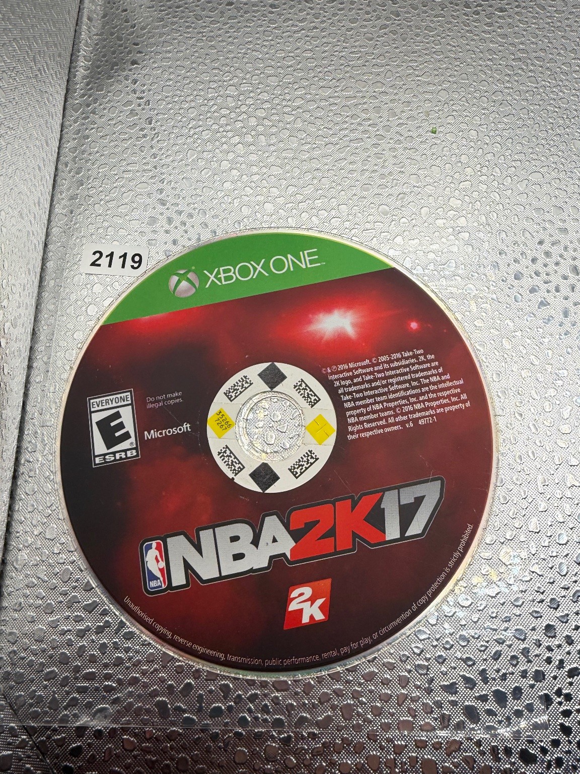 NBA2K17 Xbox One Video Game Basketball Sports Multiplayer
