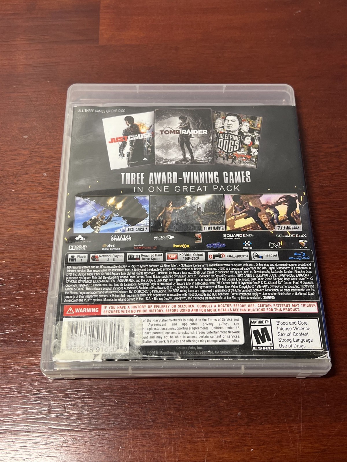 Ultimate Action Triple Pack (Sony PlayStation 3, 2015) Complete in Box – Clean