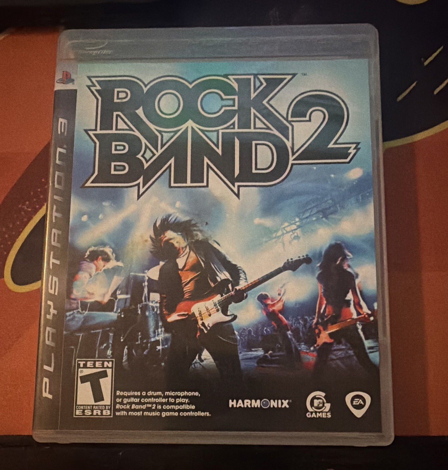 Electronic Arts Rock Band 2 Sony PS3 Rhythm Music T (Teen) Disc w/ Case