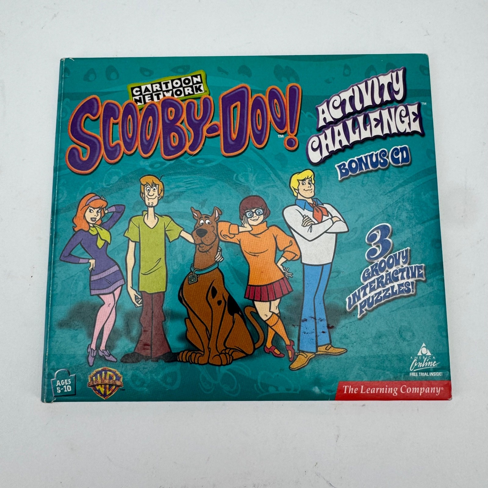 Scooby-Doo Activity Challenge PC CD-ROM Game 2001, The Learning Company Bonus CD