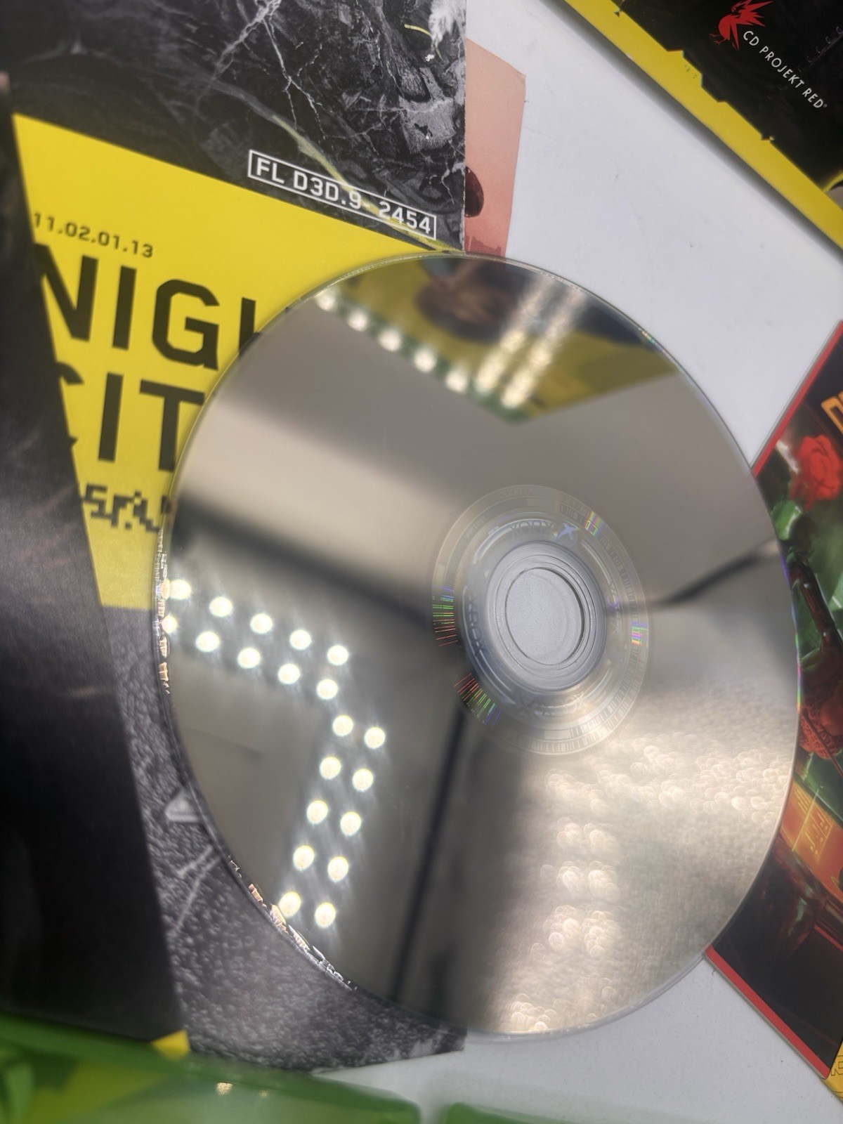 Cyberpunk 2077 Xbox One Video Game w/ Inserts CD Projekt RED