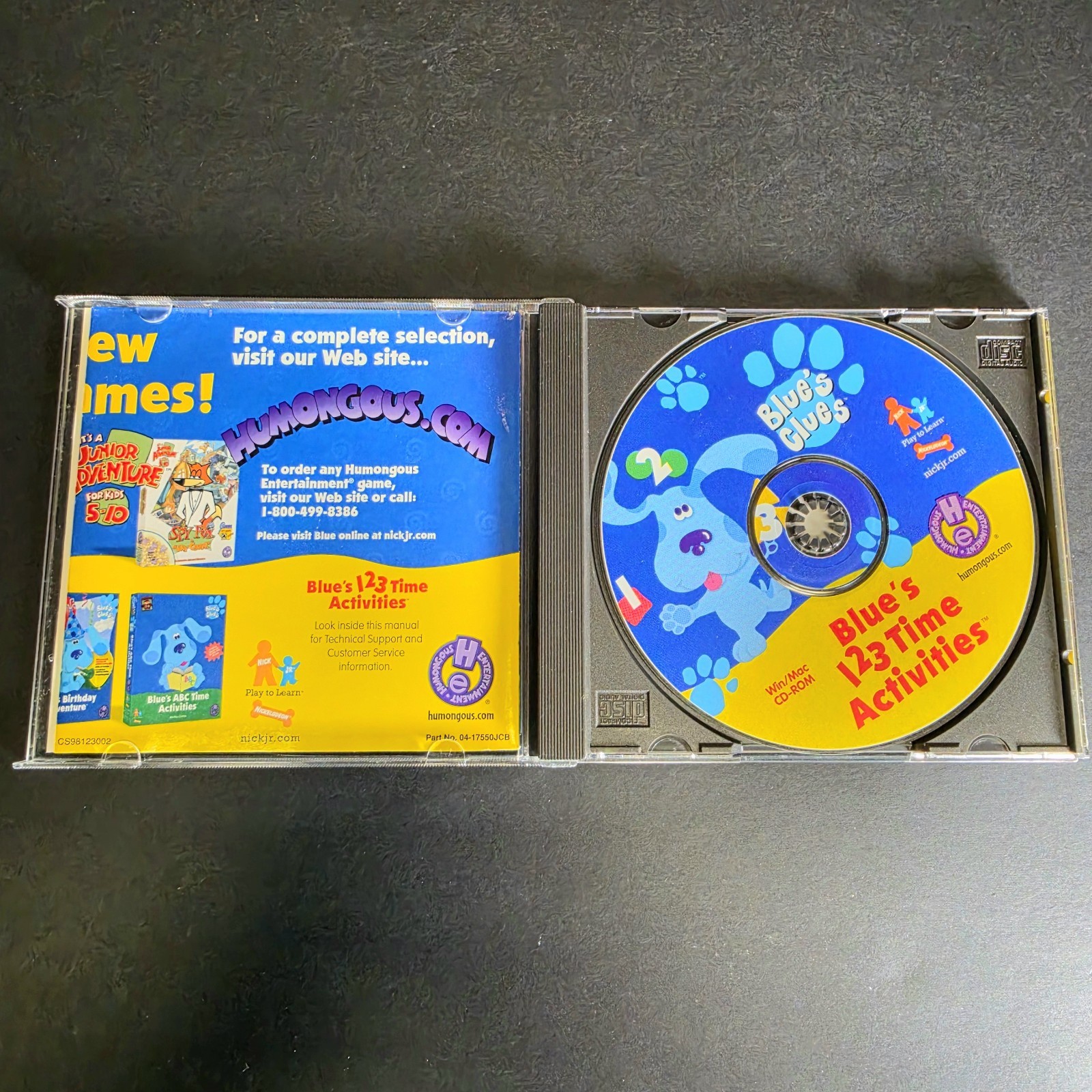 Blue’s 123 Time Activities (PC, 2001)