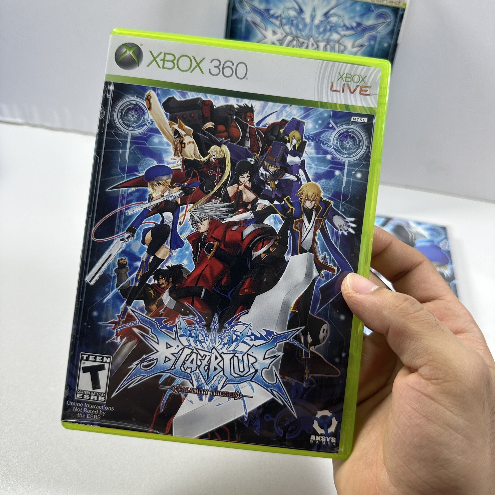 BlazBlue Calamity Trigger Limited Edition Microsoft Xbox 360 Video Game Complete