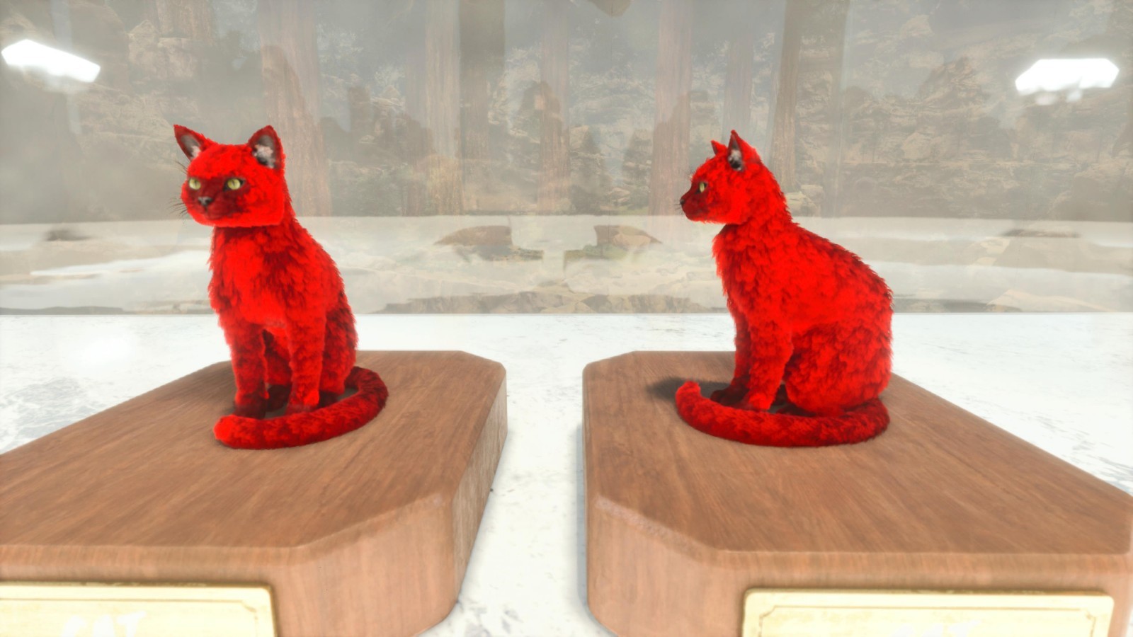 ARK ASCENDED PVE OFFICIAL PAIR CLONE CAT FULL RED ID01 (LOW LEVEL) PC/XBOX/PS5