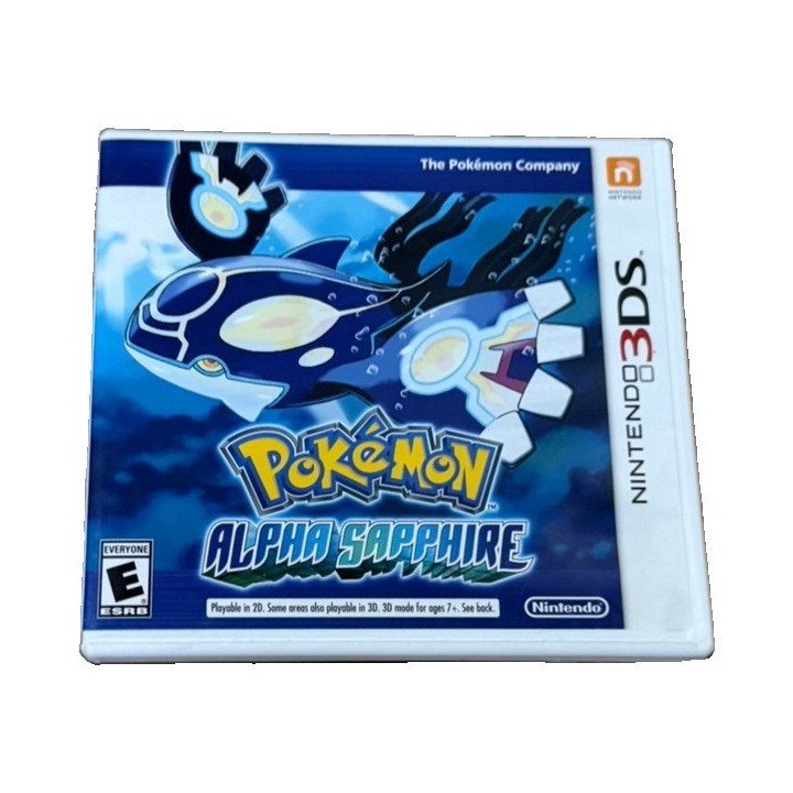 Pokémon Alpha Sapphire Nintendo 3DS CIB w/ Manual Nintendo 2014 E RPG NTSC-U/C