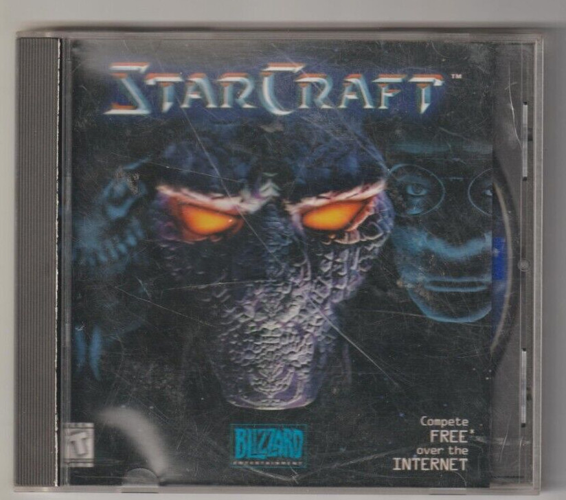 STAR CRAFT: with Key Blizzard 1998 PC Game