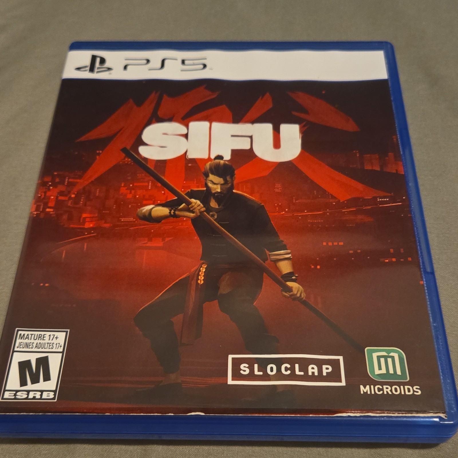 Sifu – Action & Adventure (Sony PlayStation 5) Microids M Vibration Supported